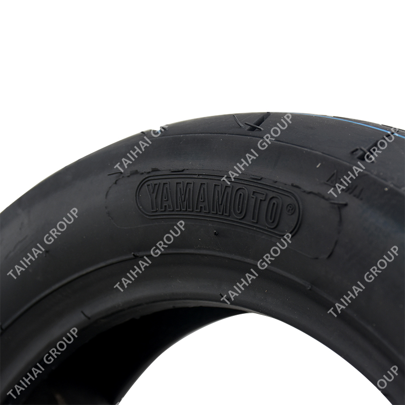 Мотошина Yamamoto 90/90-10-TL, 53% резины