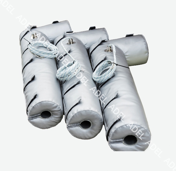 Fiberglass Thermal Insulation Jacket Heavy Duty Engine Industrial Detachable Insulation