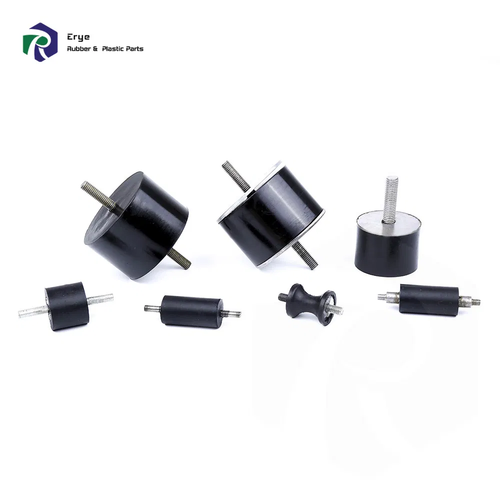 Factory Price Customized Rubber Products Durable Rubber Vibration Damper Rubber Shock Absorber with Thread Screw