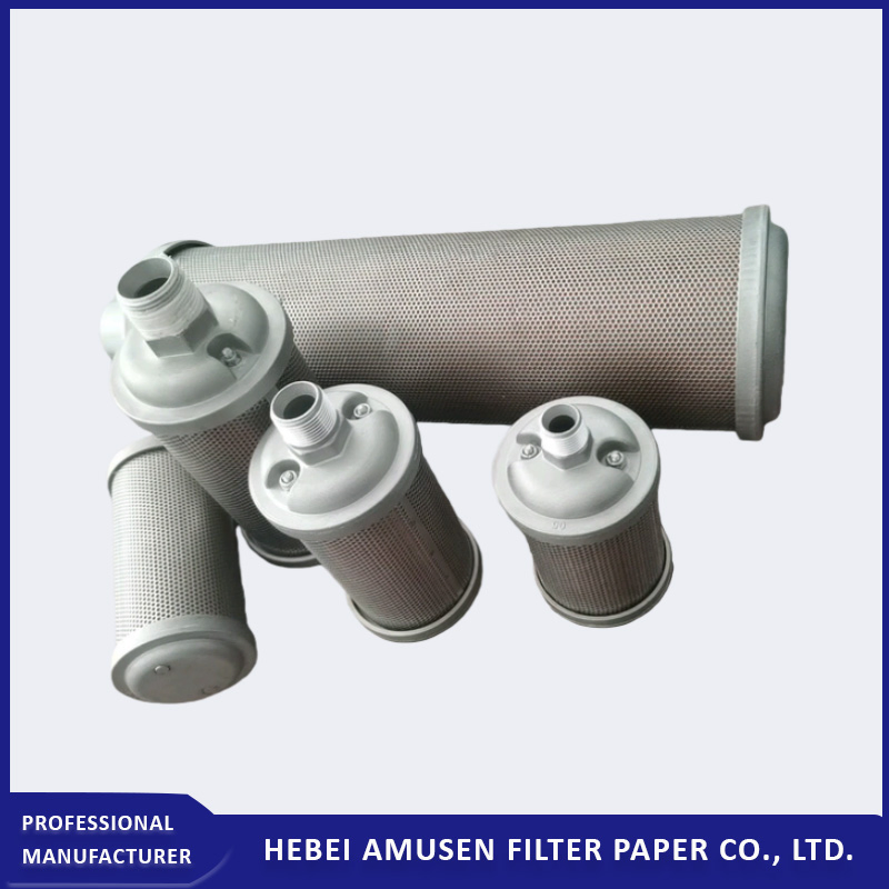 Глушитель выхлопа для промышленного компрессора AMUSEN