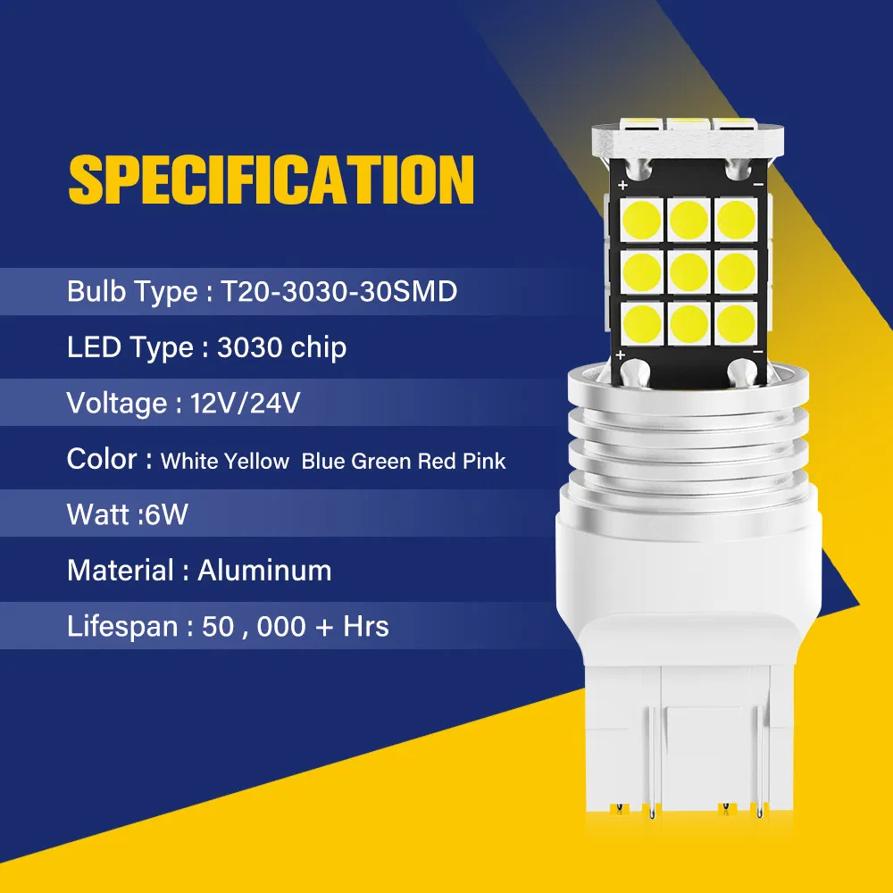 Светодиодные лампы T20 T25 1156 1157 с проектором