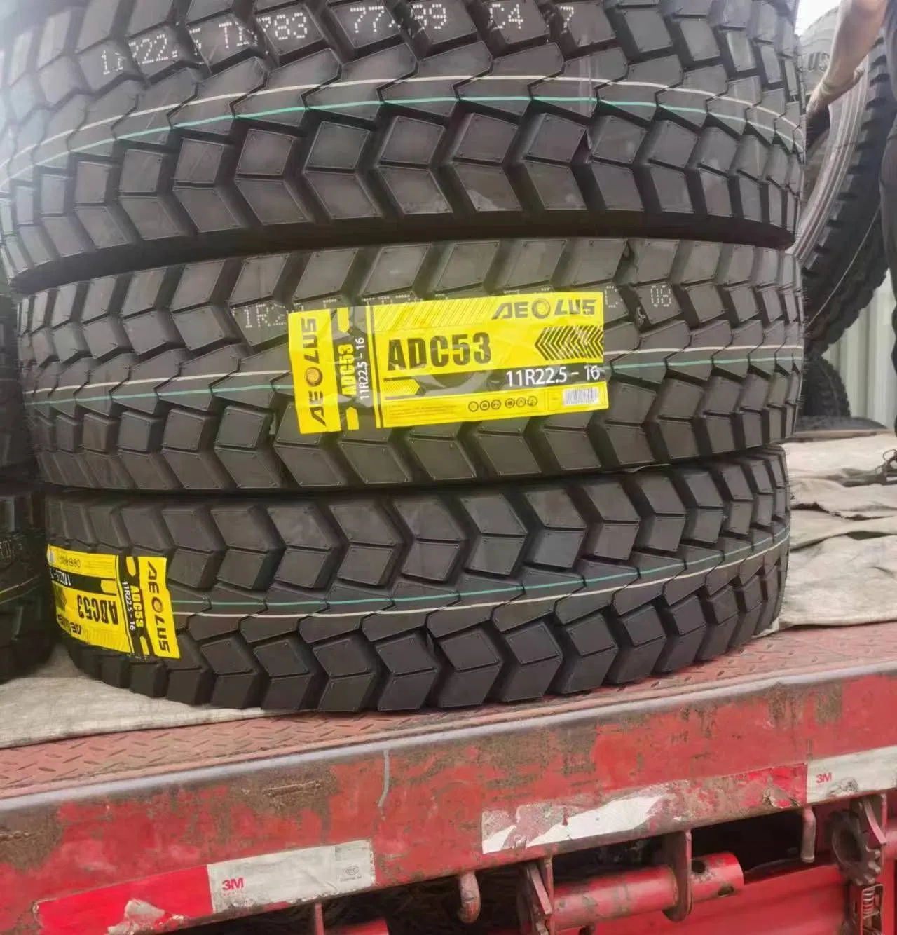 Aeolus Windpower Truck Bus Tire Factory 11r22.5 12r22.5 ADC53 TBR