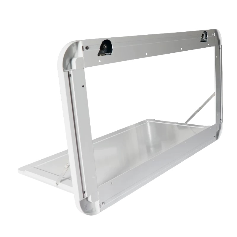 Folding 900X500mm Aluminum Side Picnic Table for Camping Truck Trailer Camper Trailer