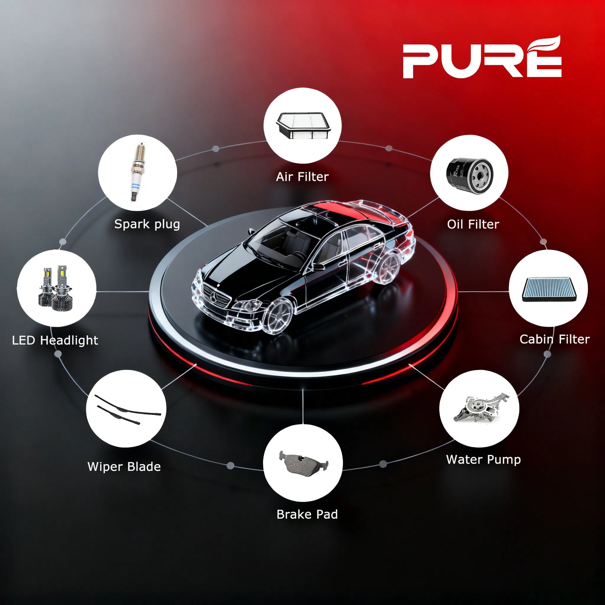 High Performance Headlight Auto Car Light RS5 for Jetta Mk6 Headlights