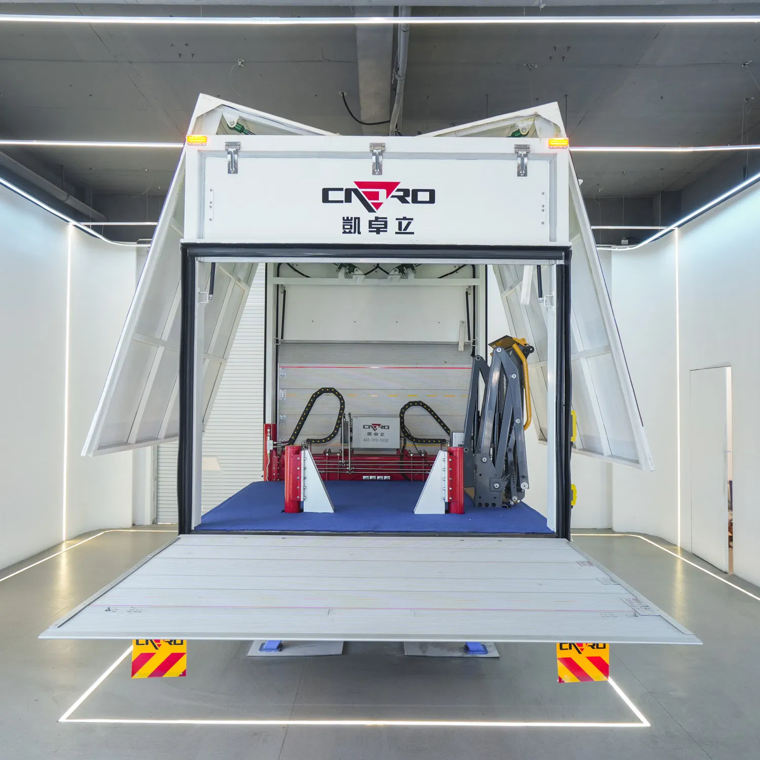 Hydraulic Truck Tailgate Lift Truck Body Tail Lift Board From Factory Cadro