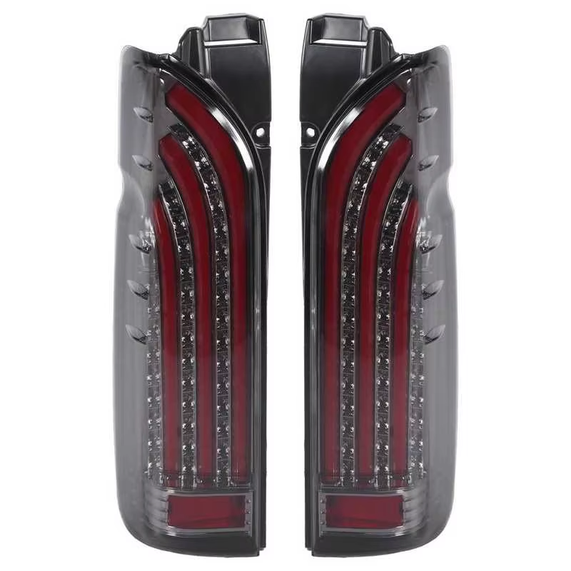 Full LED Rear Tail Light for Hiace 200 2005-2018 Rear Reverse Dynamic Turn Signal Lamp Taillamp
