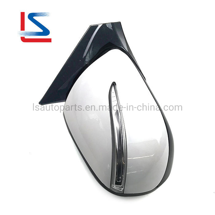 Auto Side Mirror for Hyundai Santa Fe IX45 2013-2015 Electric with Lamp Rearview Mirror 87610-2W011 87620-2W011