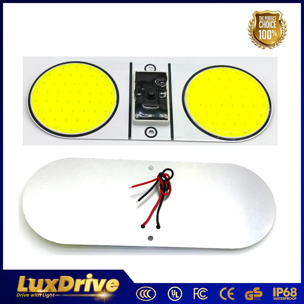 Универсальный купольный светильник COB 12V-80V для салона автомобиля