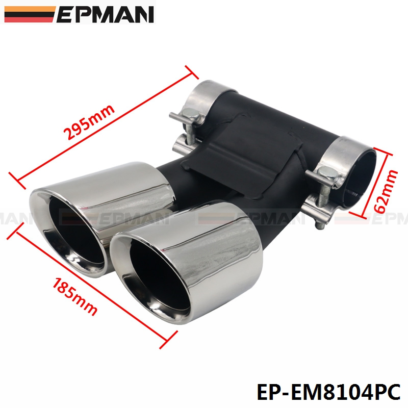 Наконечник глушителя из нержавеющей стали для Porsche Cayman Boxster 987