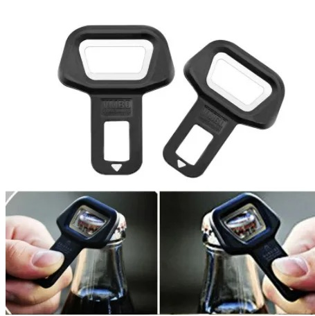 Universal Car Seat Belt Extender with Built-in Bottle Opener