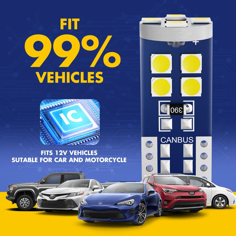 Светодиодные лампы BKR T10 для подсветки номера и салона