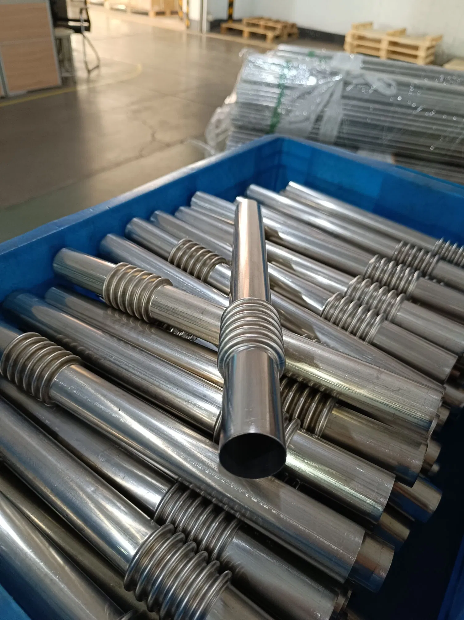 Гофрированные трубы из нержавеющей стали для выхлопной системы