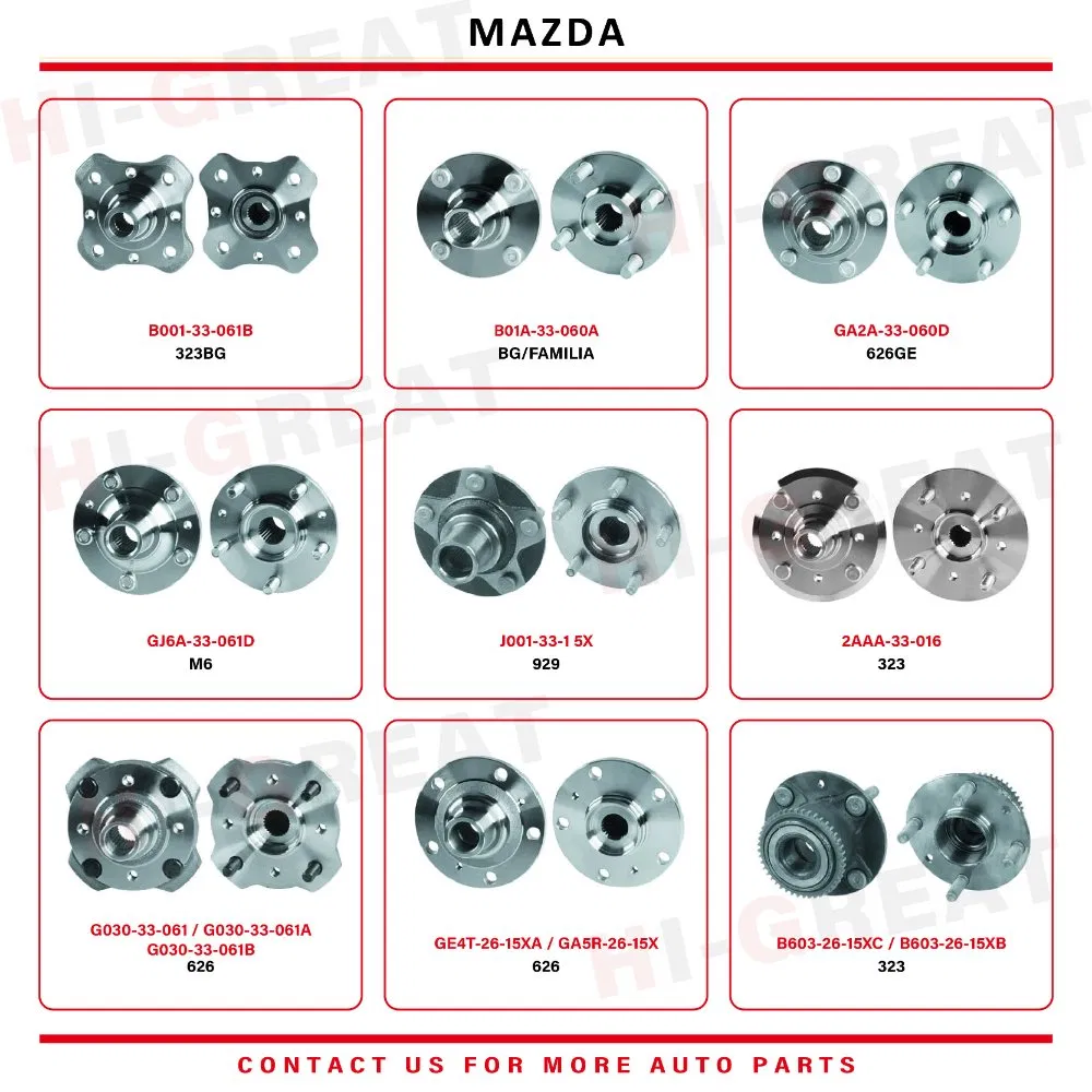 Ступичный подшипник для Mazda CX-5