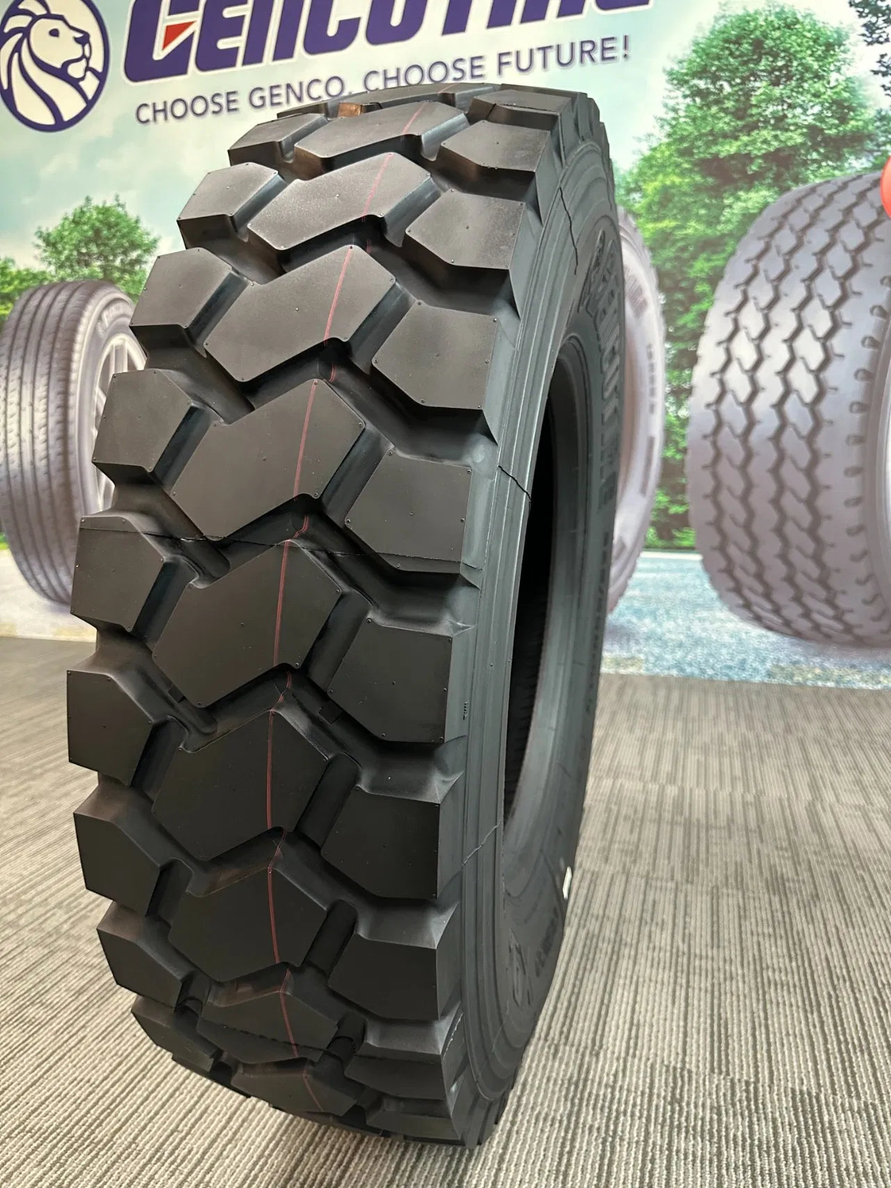 Шина грузовая Gencotire 315/80R22.5 стальная радиальная