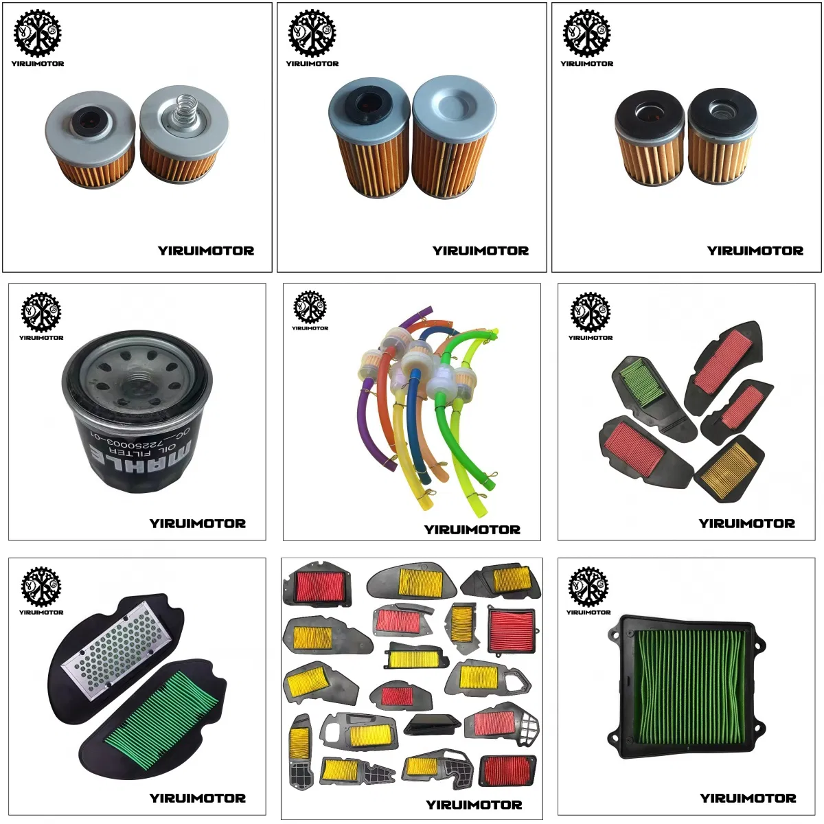 High Quality Motorcycle Spare Parts Air Oil Filter