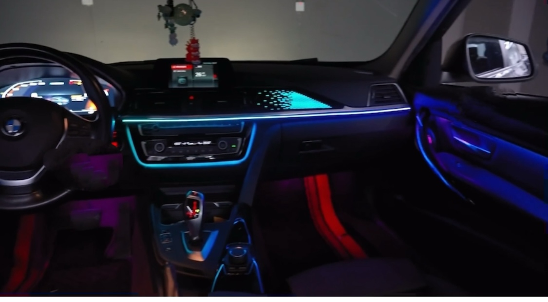 Универсальная светодиодная подсветка для салона автомобиля