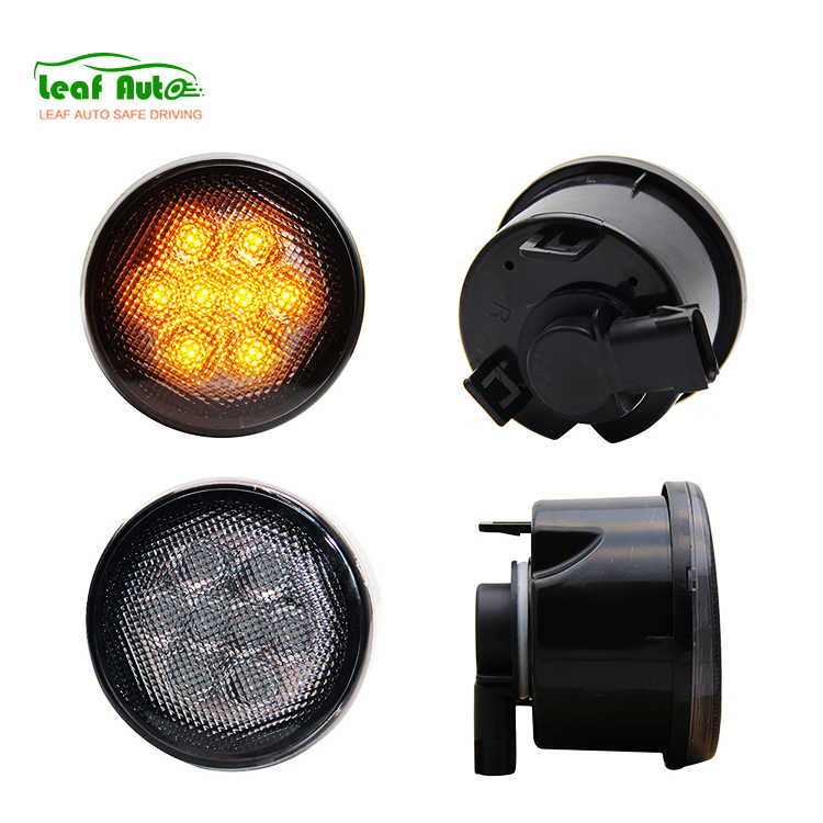 Передние светодиодные поворотники Amber для Jeep Wrangler JK 2007-2017