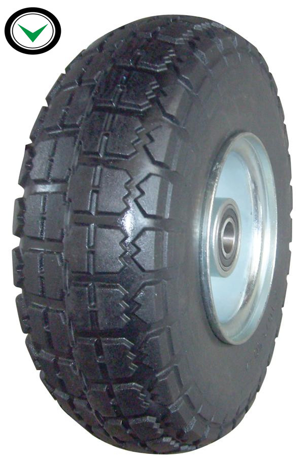 High Quality Go Cart Wheelbarrow PU Foam PU Wheel Tires with Reach