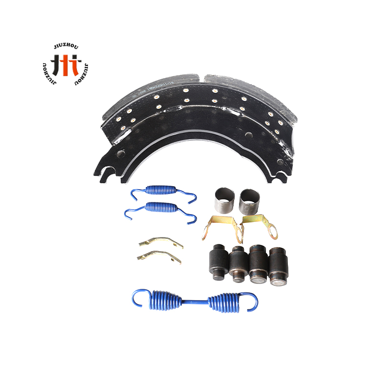 4707 Q+ Lined Brake Shoe Set for Semi Trailer Drum Brake OEM Truck Brake Parts Exported to South America