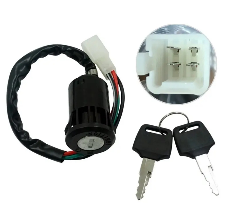 Hot Sale Motorcycle Parts Electric Lock Set Ignition Switch Key for Cg125 Cg150 Zj125 Jh70