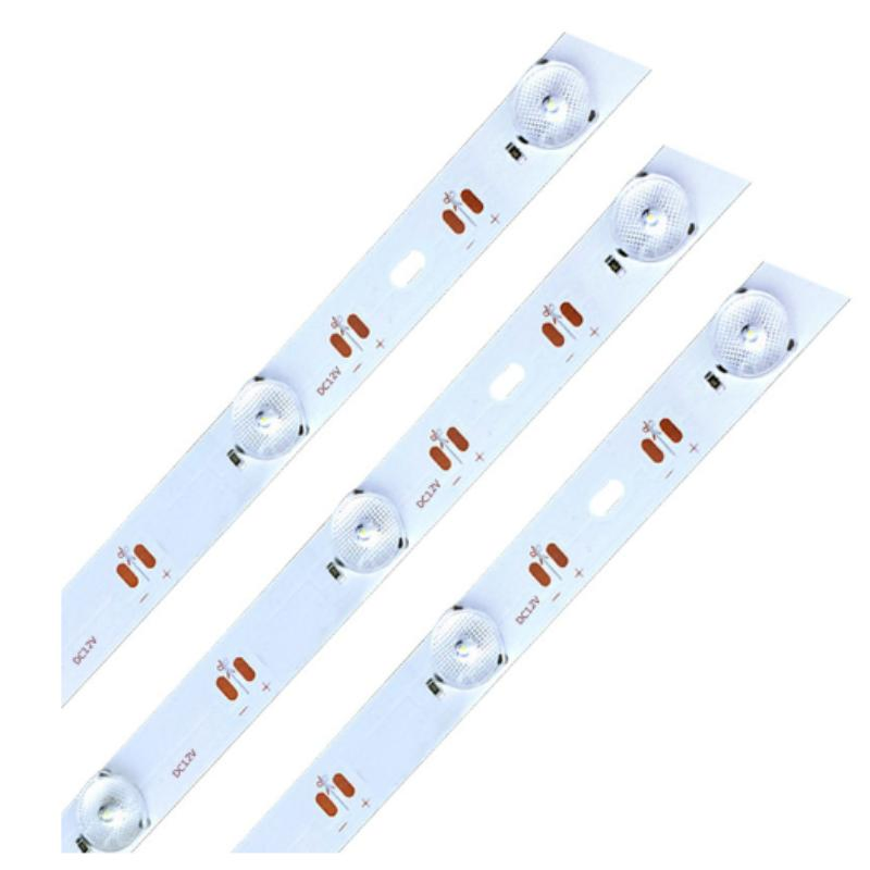 12V Soft Film Ceiling Advertising Carabiner Light Box Long Strip Light with Rolling Shutter Diffuse Reflection LED Rigid Bar