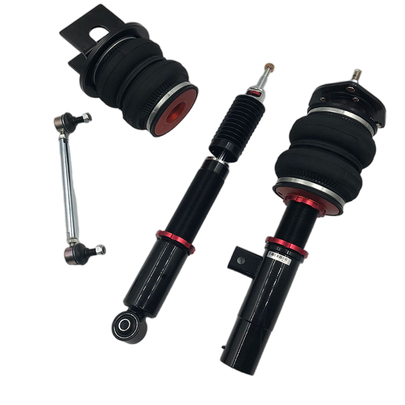 Force Damping Adjustable 32 Ways Coilover Adjusting Rubber Air Suspension for Golf 6
