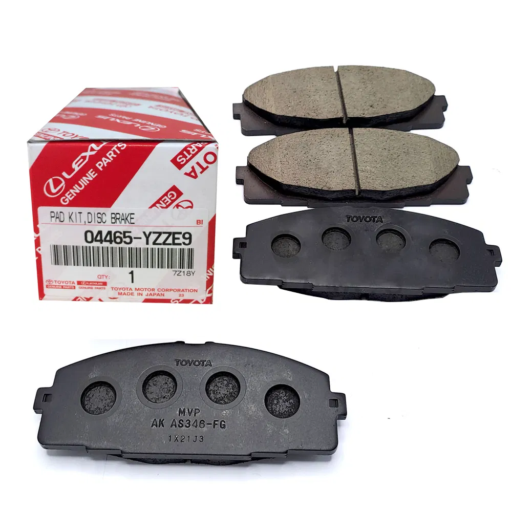 Керамические тормозные колодки 04465-YZZE9 для Toyota