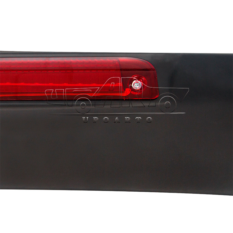 Factory Wholesale Carbon Fiber LED Lamp Rear Trunk Spoiler for Honda Civic Coupe 6th 1996-2000