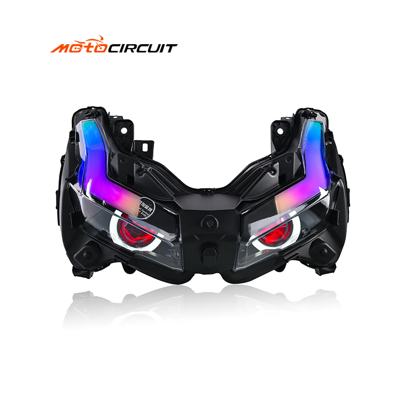 RGB фара-поворотник для мотоцикла и скутера