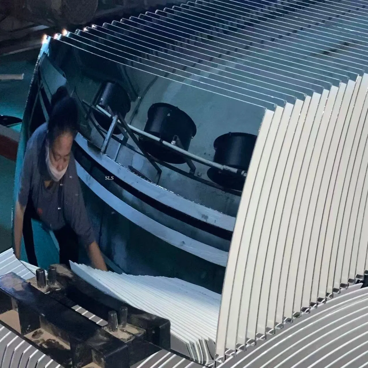 Car Rearview Mirror Auto Curved Mirror Motorcycle Bent Aluminum Mirror