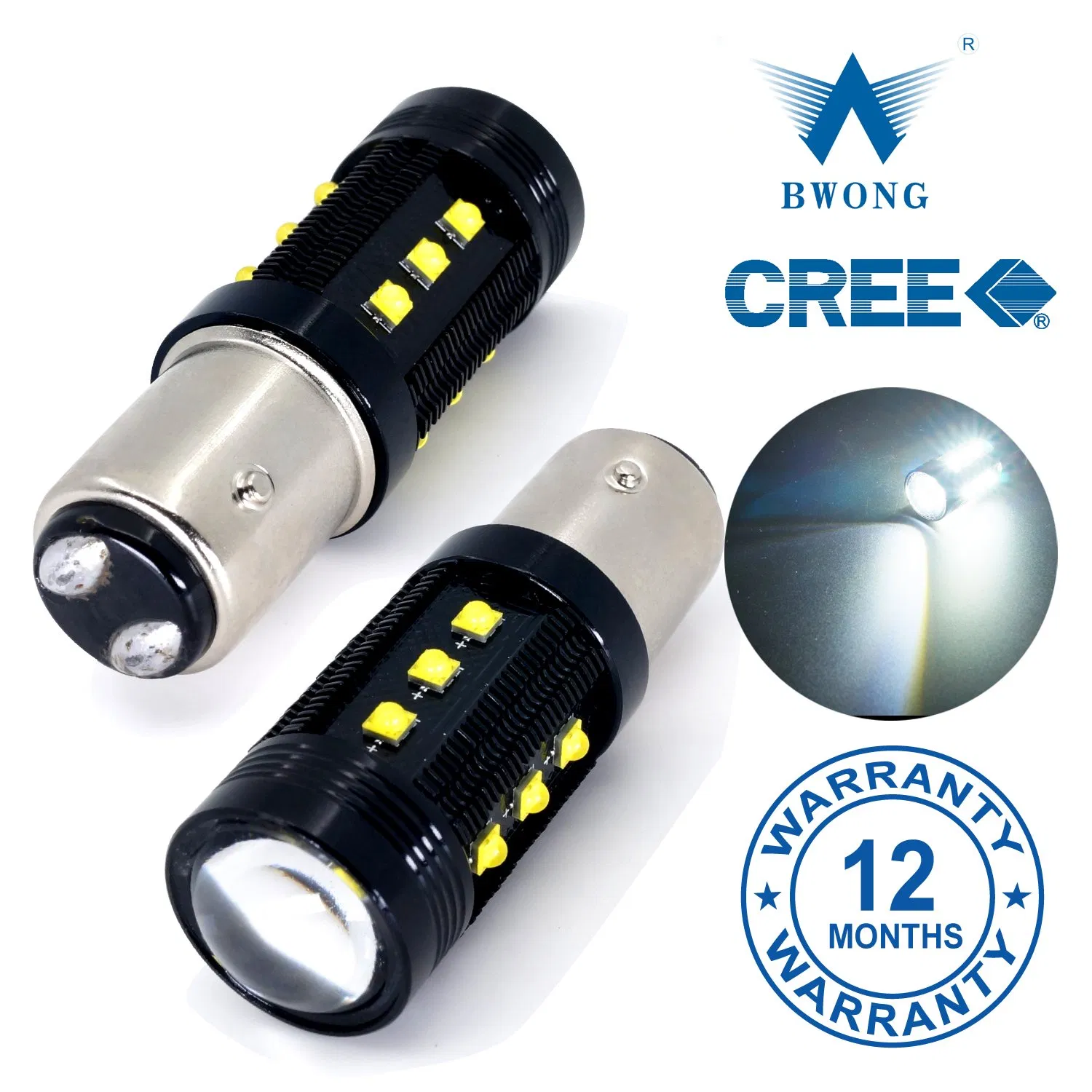 Светодиодный стоп-сигнал Bay15D для авто