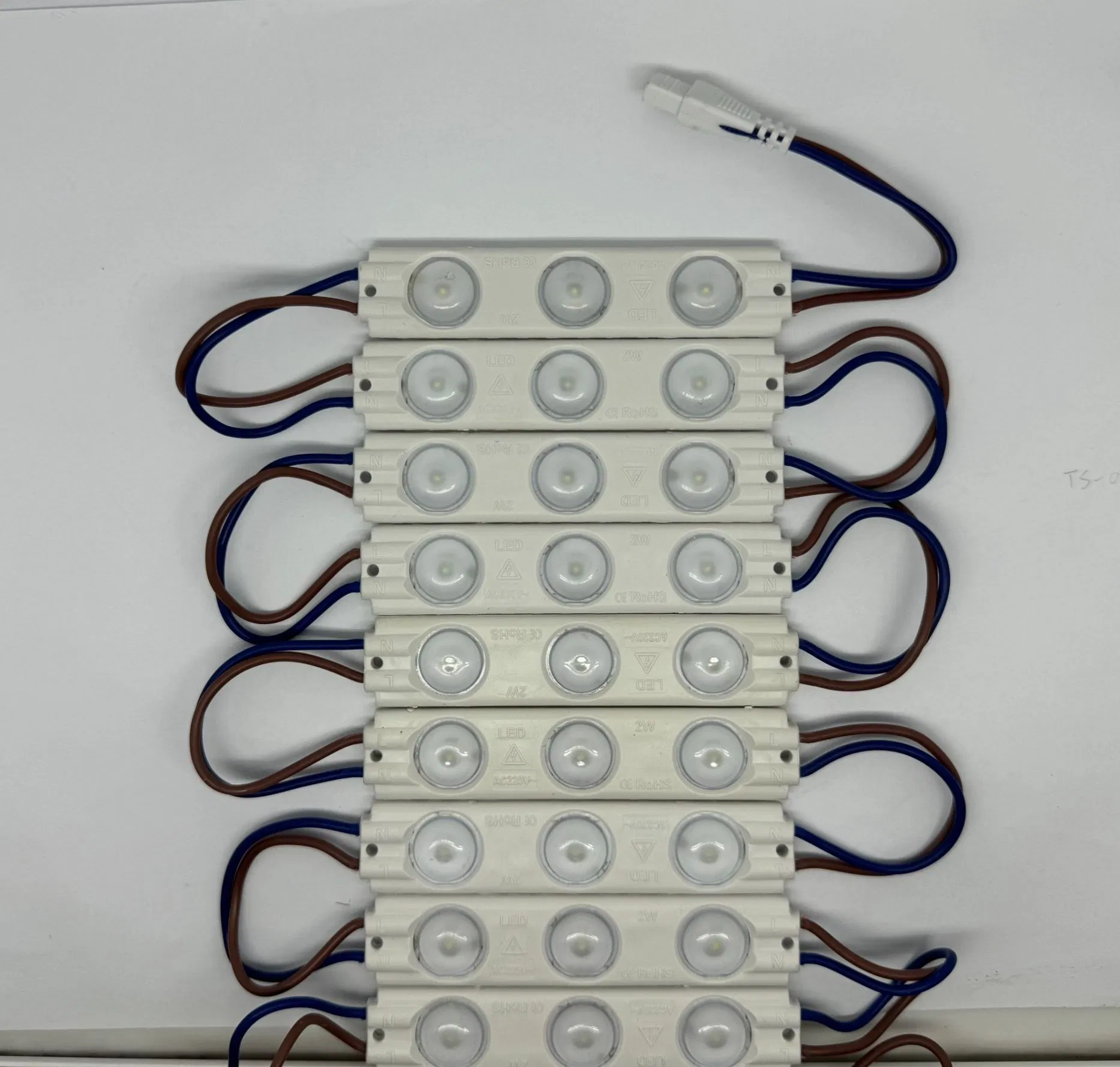 Водонепроницаемый LED модуль 2835, 3 светодиода, IP65