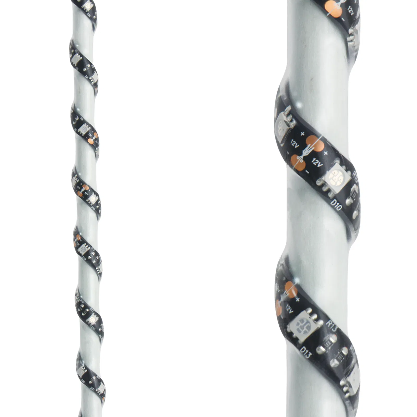 LED-хлысты 4FT/8FT с RGB-подсветкой и пружинным основанием