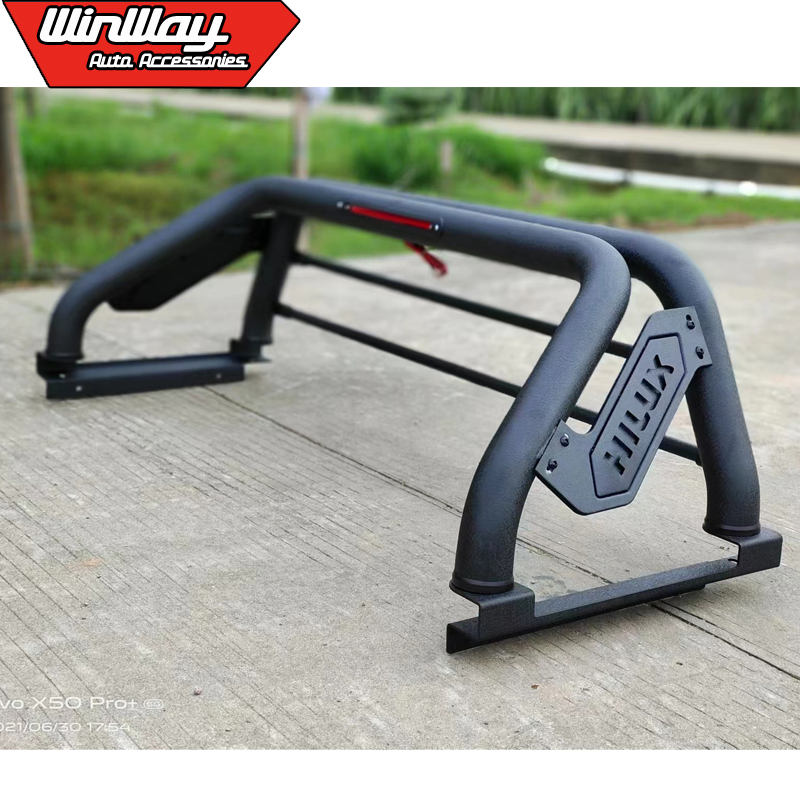 Black Steel Sport Roll Bar for Ute Pickups Hilux Navara Dmax
