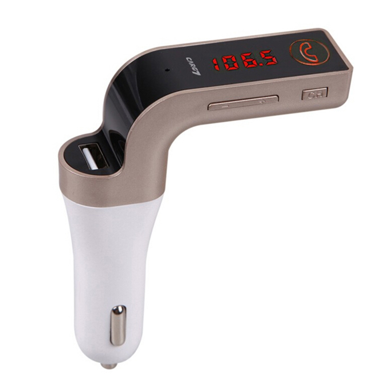 Автомобильный FM-передатчик Hands-Free 4-в-1 G7 с AUX и MP3-плеером