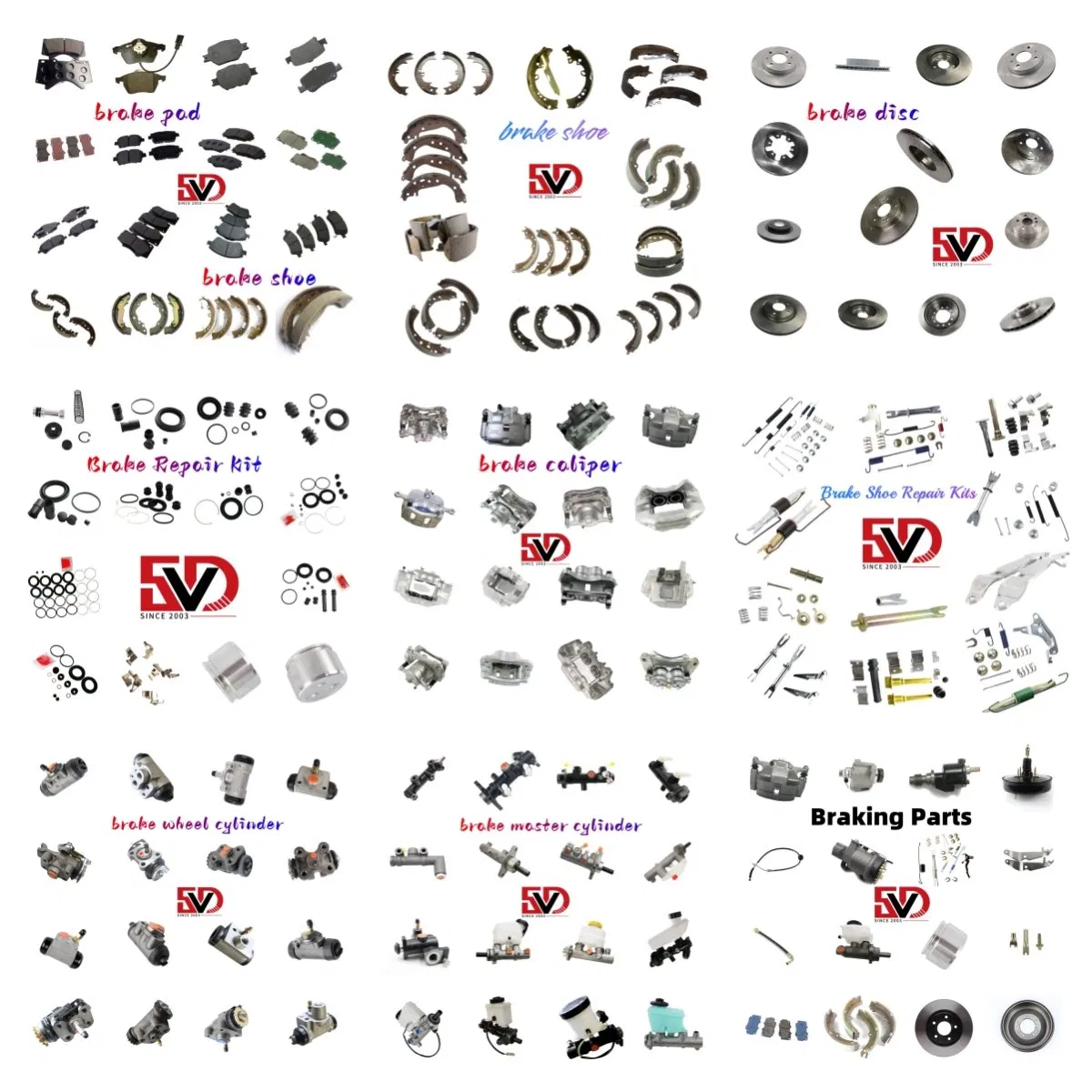 Svd Transmission Parts for Japanese and Korean Car Parts Bulk Stock