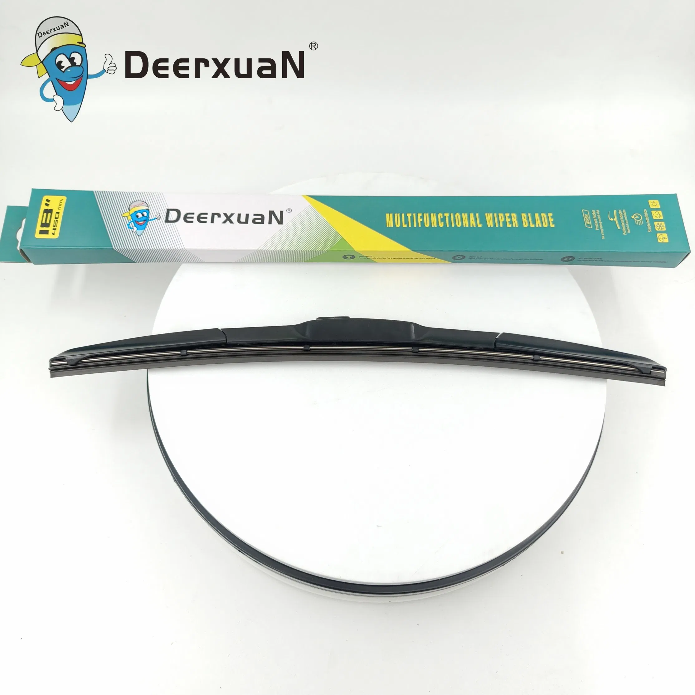 Traditional Batch Type with Bone Hybrid Flat Auto Wiper Blade