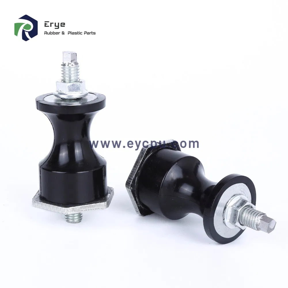 Factory Price Customized Rubber Products Durable Rubber Vibration Damper Rubber Shock Absorber with Thread Screw