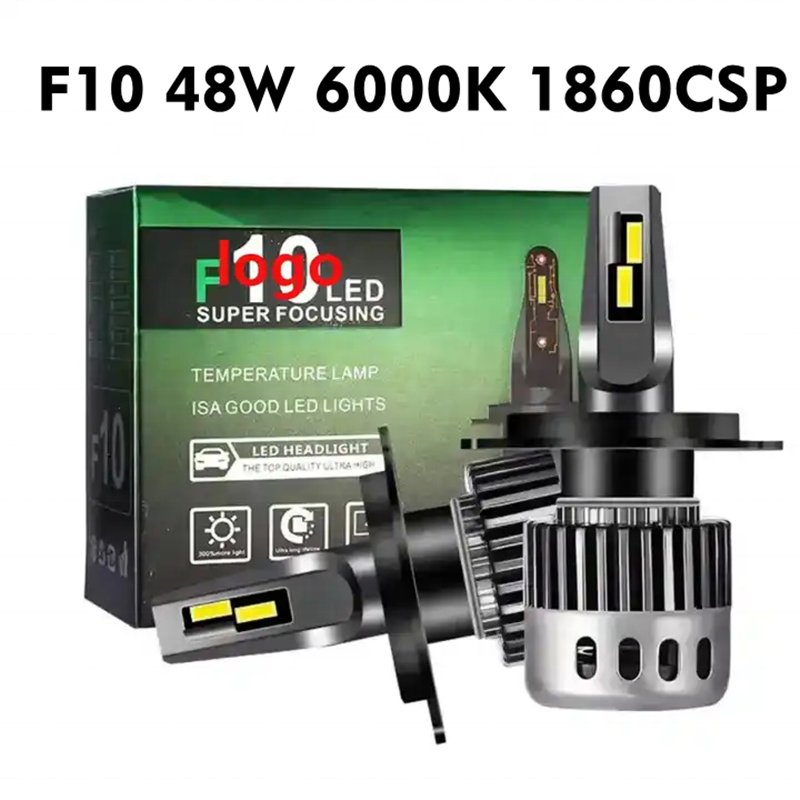 Factory Direct Sale Luces Focos Fog Light F10 H4 H11 9006 Car LED Headlight Bulbs