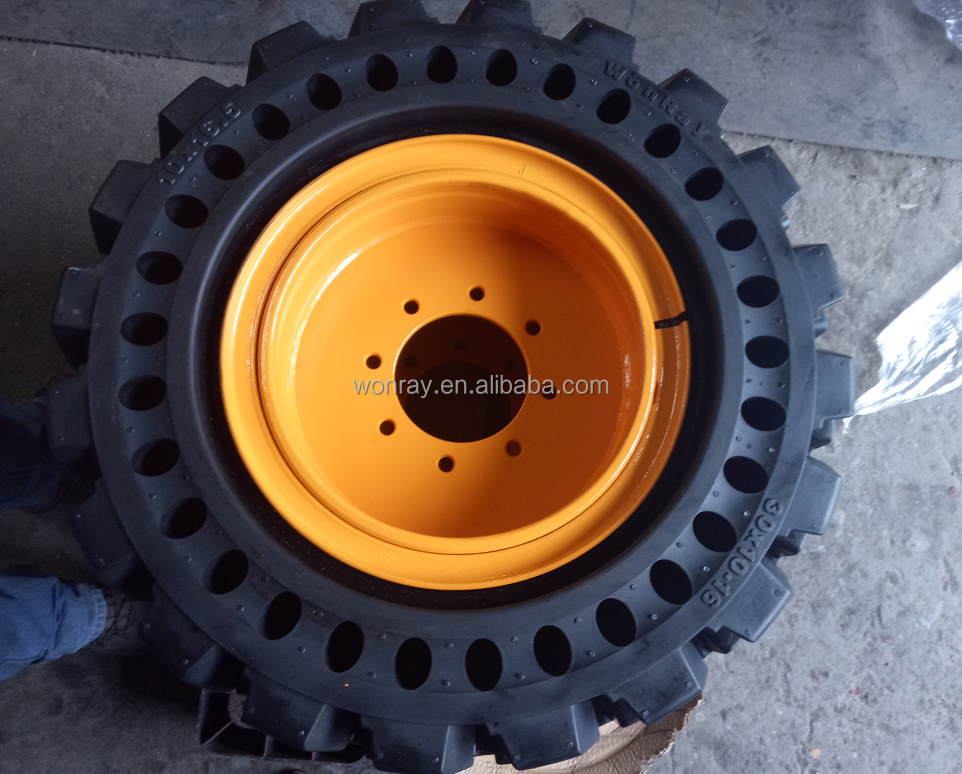 Genie GS5390 Scissor Lift Solid Tires 12-16.5 with Rim