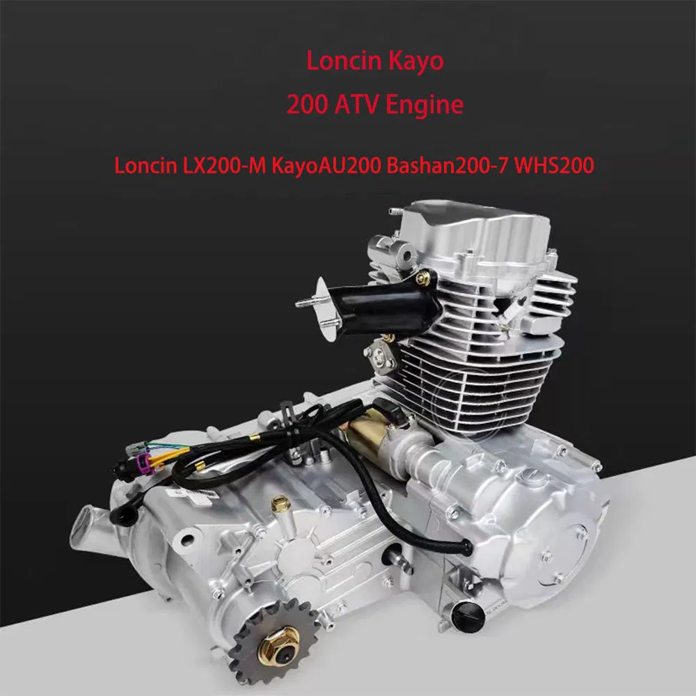Moracing Loncin Lx200-M Kayo Au200 Bashan200-7 Whs200 200cc Reverse CVT175 ATV Engine