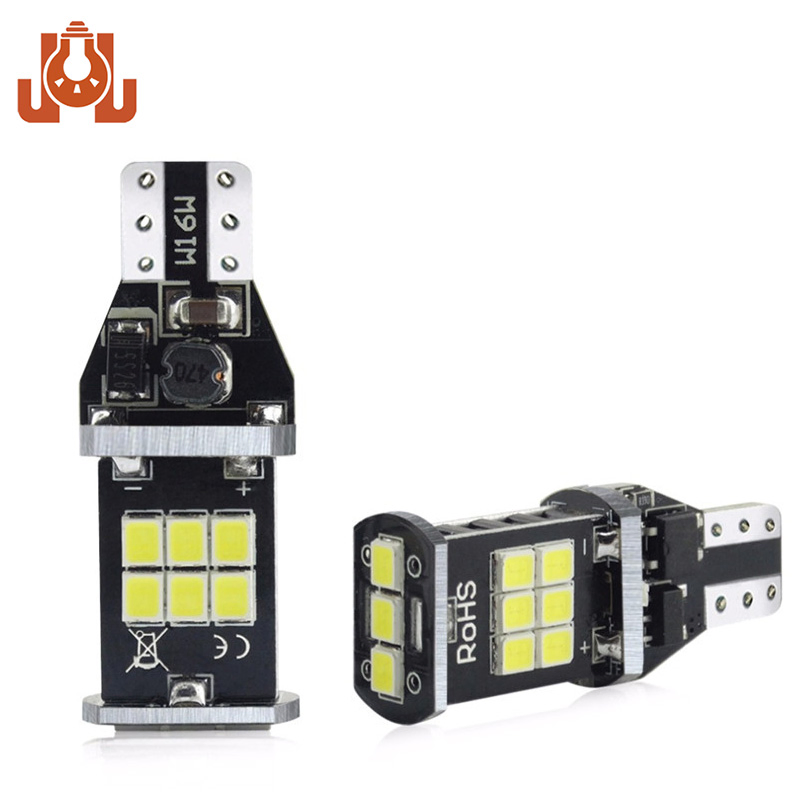 Светодиодная лампа T15 W16W 921 15SMD для авто