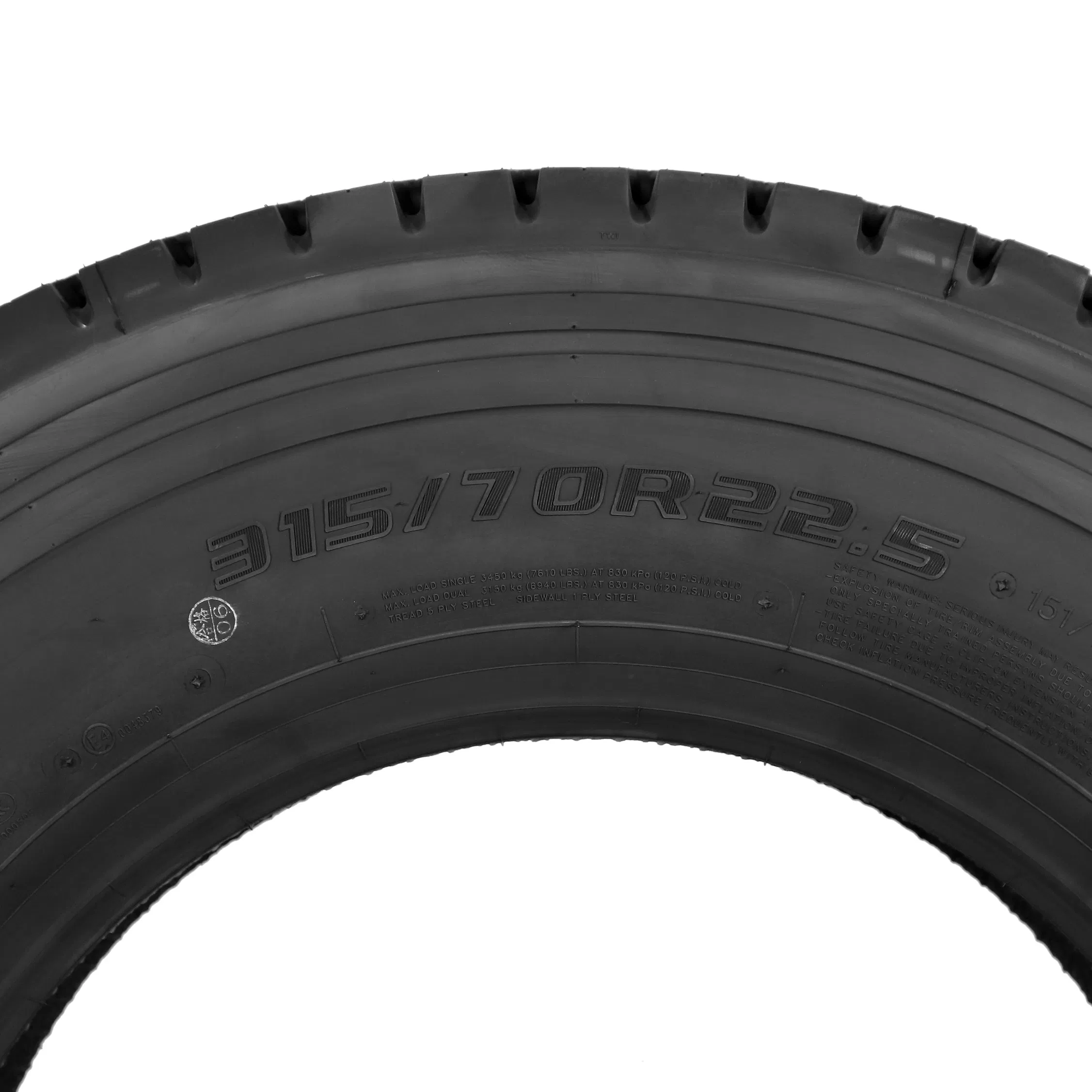 315/70R22.5-A702 heavy duty tires overload highway transportation TBR truck tyres with GCC