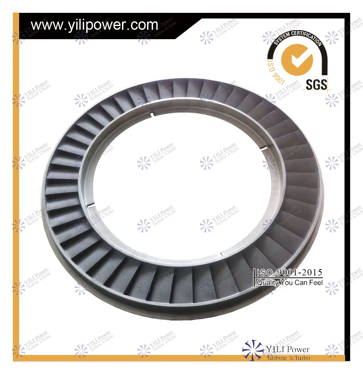 Кольцо соплового аппарата турбокомпрессора дизельного двигателя