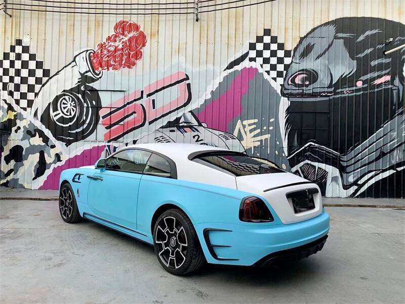 for New Rolls-Royce Phantom M Forged Carbon Fiber Front Bumper Rear Bumper Side Skirts Tail Upgrade with Exhaust Ports