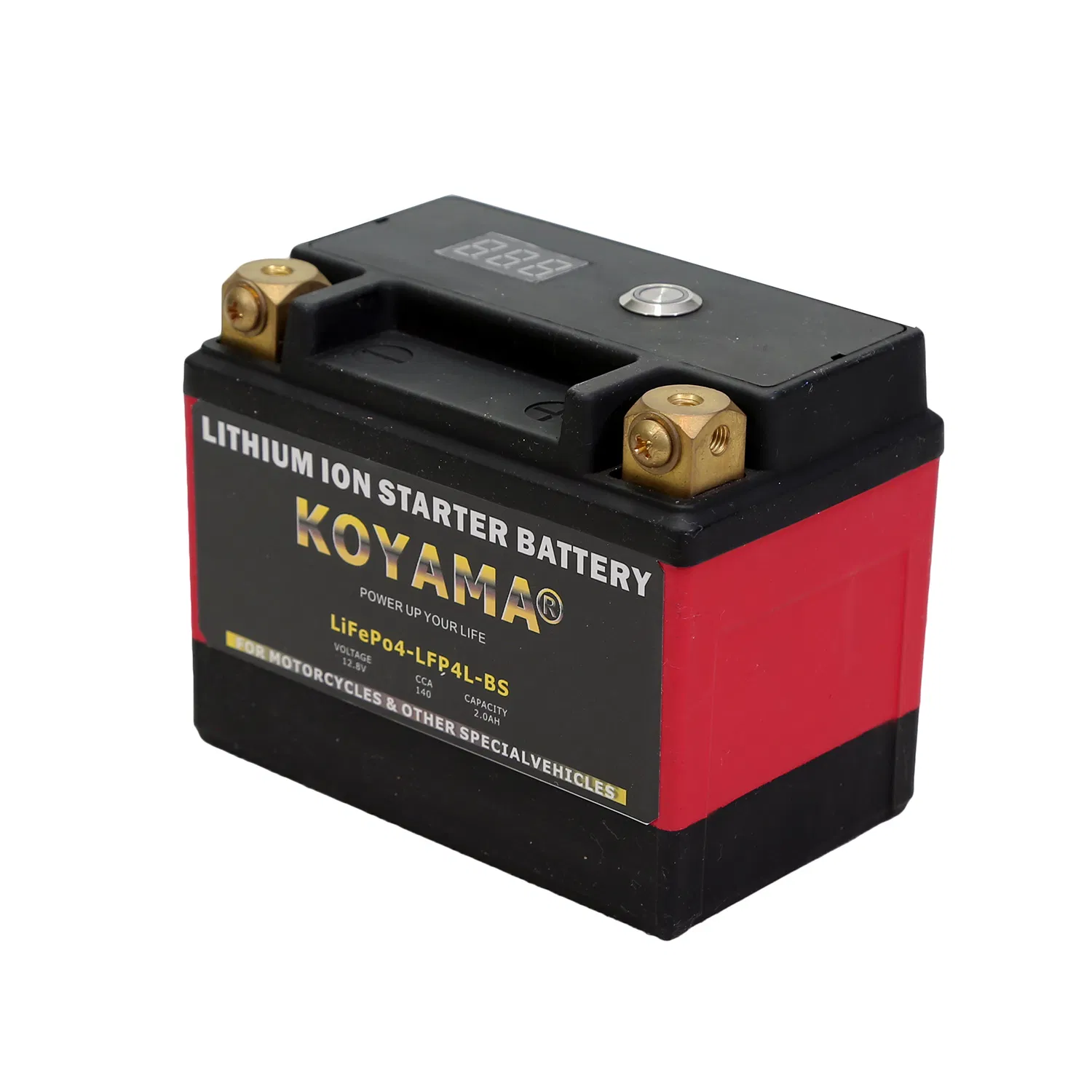 Литий-ионный аккумулятор LFP4L-BS для мотоцикла
