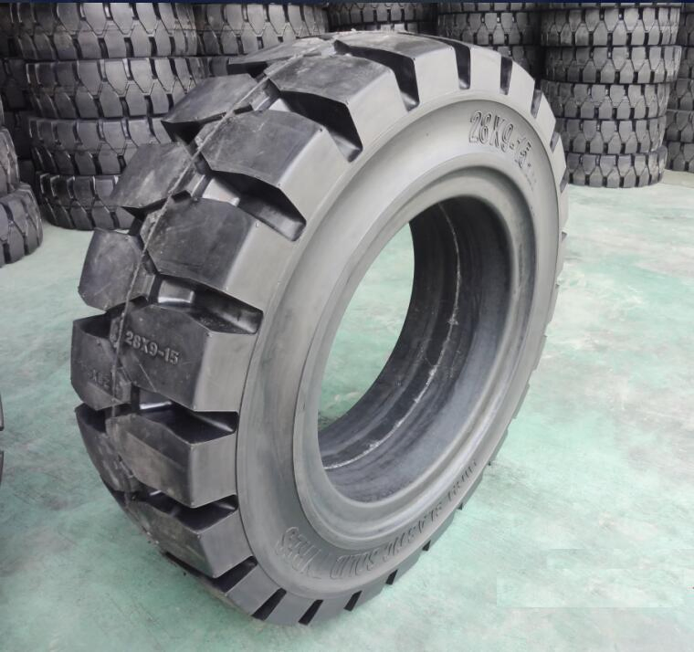 Bias Nylon Industrial Tire OTR Tire Forklift Solid Tire 205/70-16 26*9-15