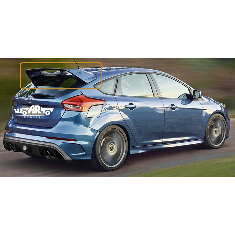 Sample Customization RS Style Rear Roof Spoiler for Ford Focus Se Hatchback 2012-2018