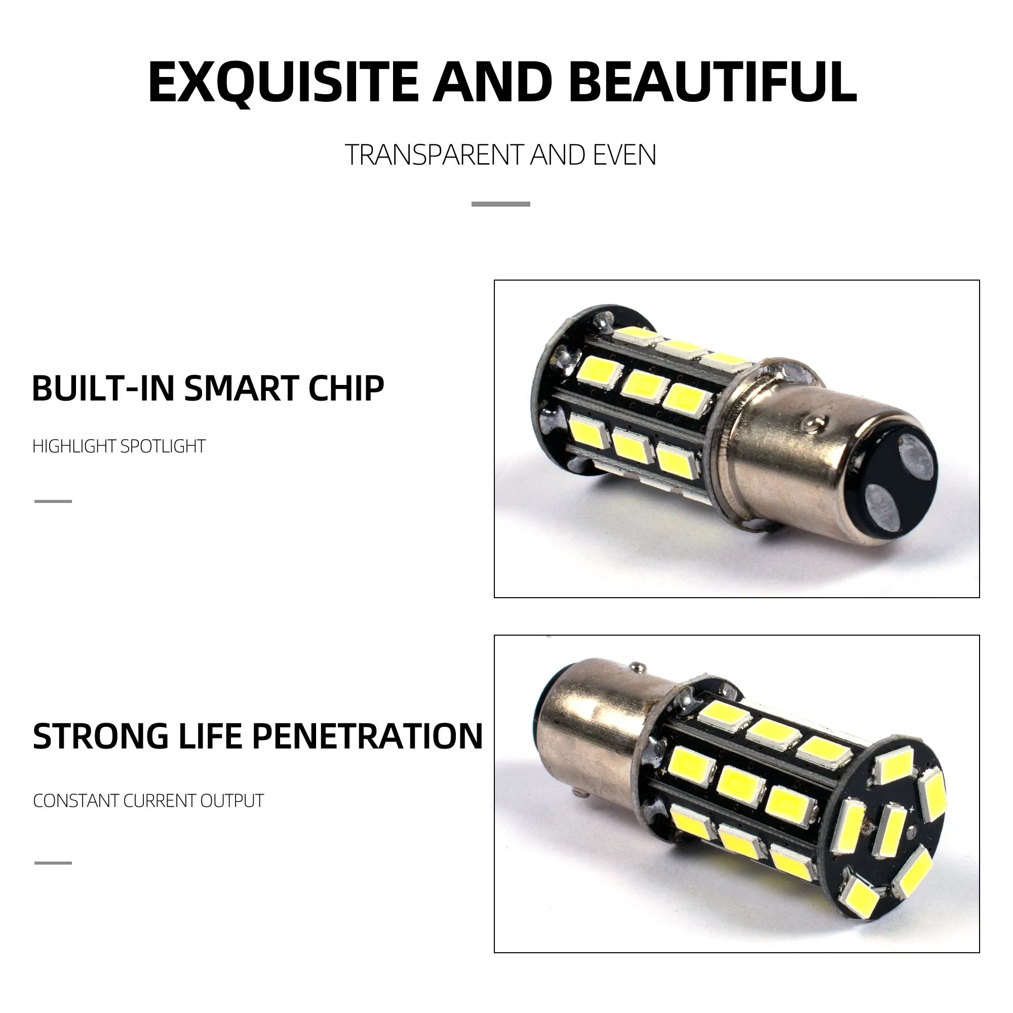 Светодиодная лампа поворотника 1157 5730 27 с Canbus