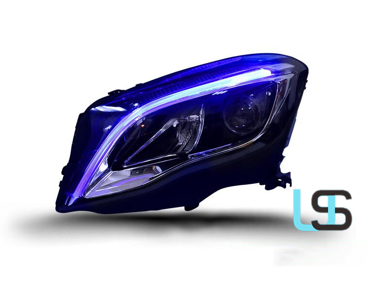 Передняя противотуманная фара с поворотником LED для Mercedes-Benz GLA 2015-2019